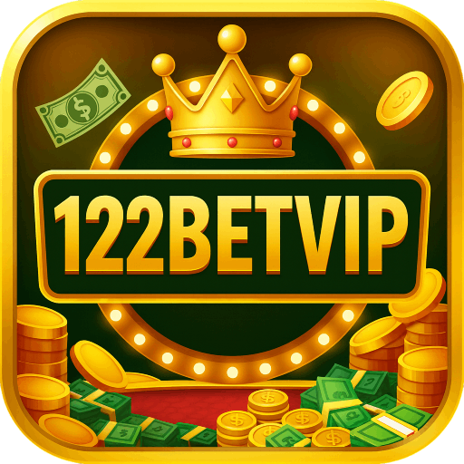 Imagem promocional da 122BETVIP mostrando a plataforma e suas vantagens